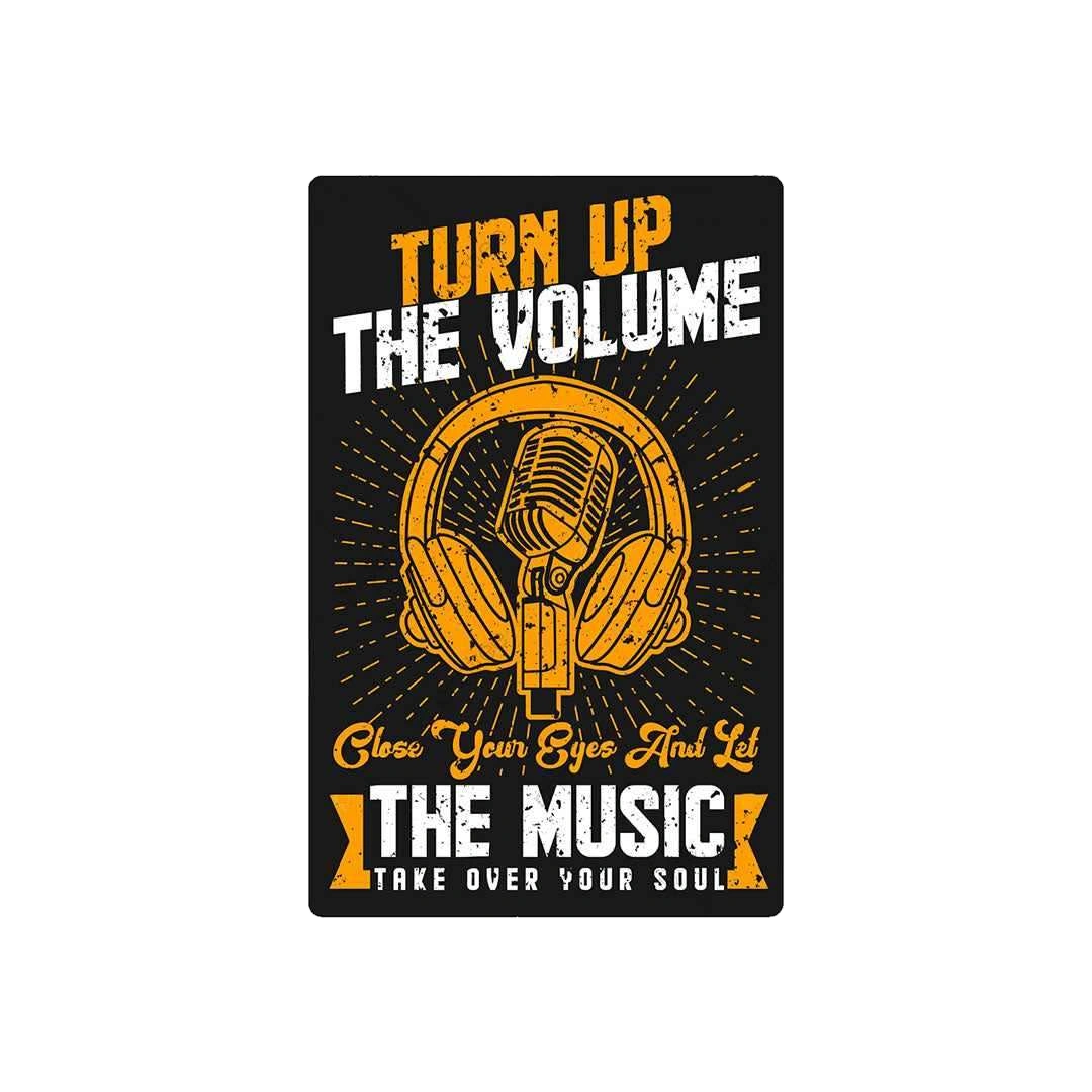 Turn up the volume Sticker